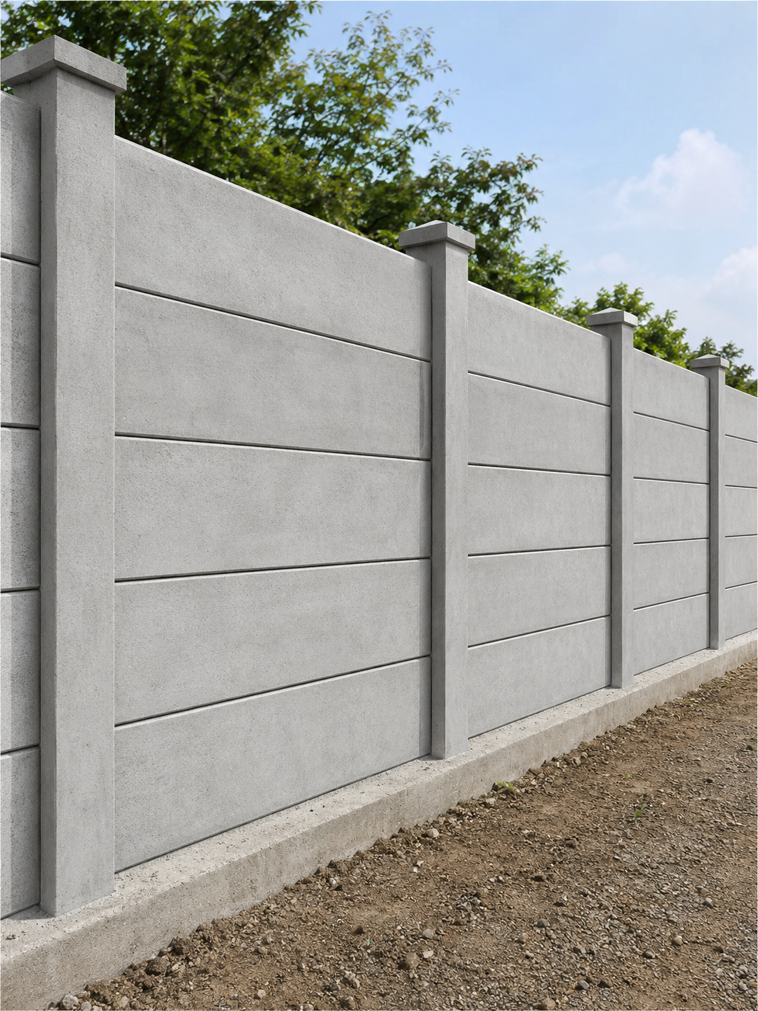 Precast Boundary Wall Installation Delhi NCR